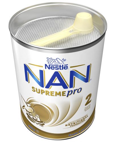 Преходно мляко на прах Nestle Nan - Supreme pro 2, 800 g - 4