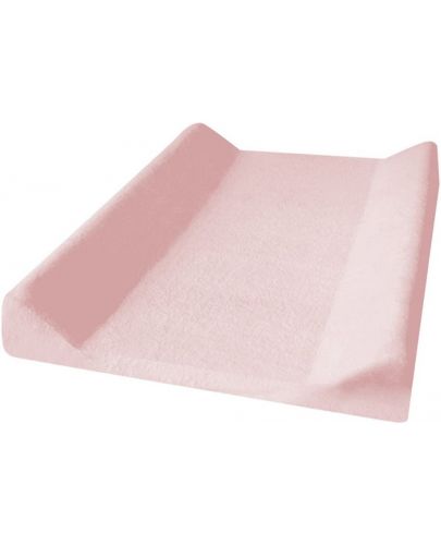 Протектор за повивалник Baby Matex - Jersey, 60 х 70 cm, розов - 1