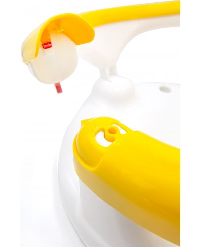 Противоплъзгаща седалка за баня и хранене BabyJem - Жълта - 3
