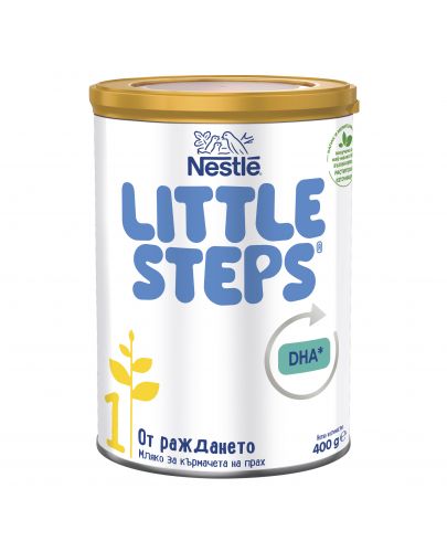 Mляко за кърмачета на прах Nestlé - Little Steps 1, 0м+ , 400g - 1