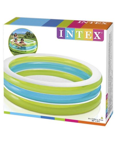 Детски надуваем басейн Intex - Прозрачен - 2