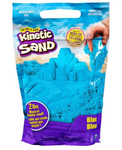 Пясък в плик Spin Master Kineti Sand - Син, 907 g - 1