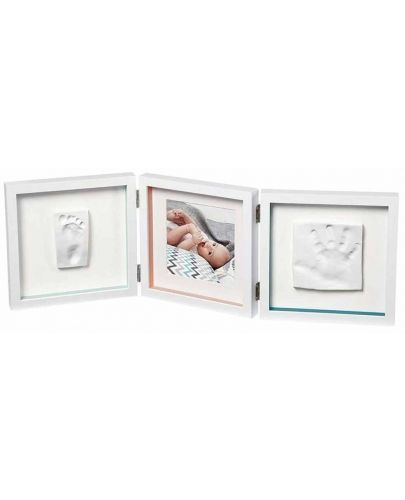 Рамка с 2 отпечатъка и снимка Baby Art - My Baby Style Essentials - 1