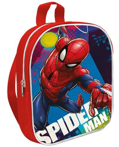 Раница за детска градина Kids Licensing - Spider-Man, 1 отделение, червена - 1