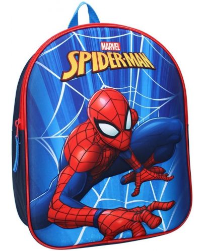 Раница за детска градина Vadobag Spider-Man - Never Stop Laughing, 3D - 2