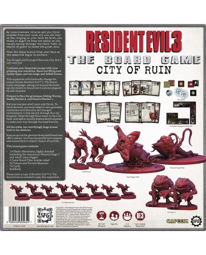 Разширение за настолна игра Resident Evil 3: City of Ruin - 2