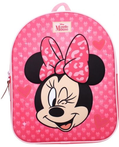 Раница за детска градина Vadobag Minnie Mouse - Never Stop Laughing, 3D  - 1