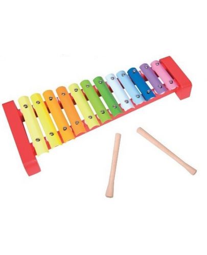 Дървена играчка Classic World - Ксилофон - 1