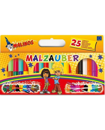Разноцветни магически маркери Marvin’s Magic, 25 броя - 1