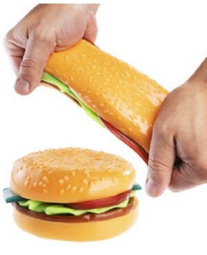 Разтеглива играчка Stretcheez Burger,  вегетариански - 2
