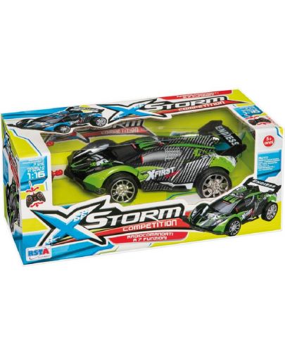 Радиоуправляема кола RS Toys - Xstorm, Мащаб 1:16, асортимент - 1