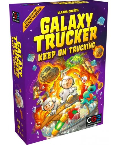 Разширение за настолна игра Galaxy Trucker: Keep on Trucking - 1