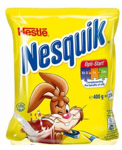 Разтворима какаова напитка Nestle - Nesquik, 400 g - 1