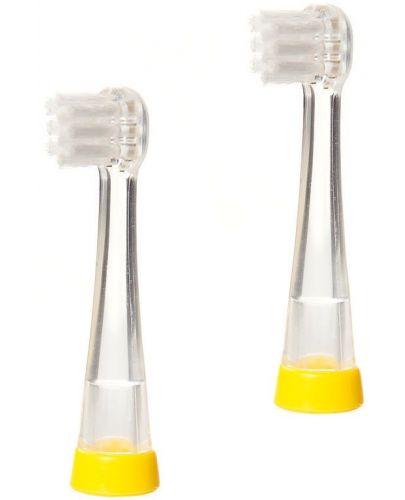 Резервни накрайници за четка за зъби Brush Baby - Sonic, 0-18 месеца, 2 броя - 2