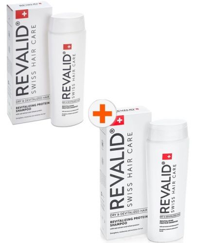 Revalid Комплект - Възстановяващ шампоан за коса, 2 х 250 ml - 1