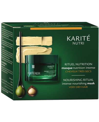 René Furterer Karité Интензивно подхранваща маска за коса Nutri, 200 ml - 3