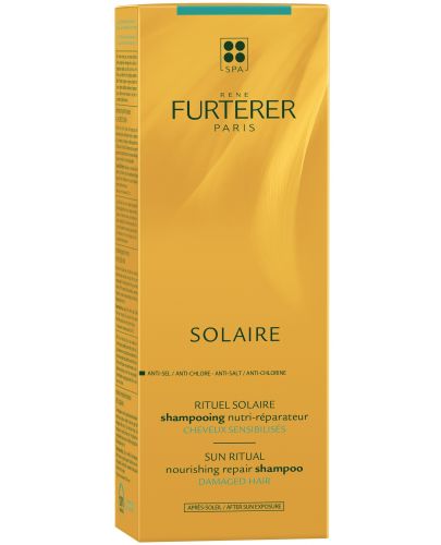 René Furterer Solaire Подхранващ шампоан за коса след слънце, 200 ml - 2