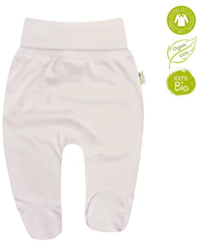 Ританки Bio Baby - органичен памук, 68 cm, 4-6 месеца, екрю - 2