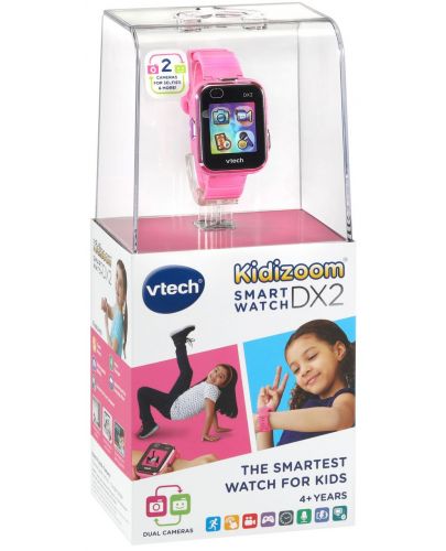 Електронна играчка Vtech - Смарт часовник, розов - 8