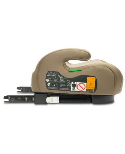 Седалка за кола Caretero - Puma, I-Size, IsoFix, 125-150 cm, Beige - 5