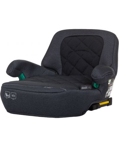 Седалка за кола Chipolino - Safy, IsoFix, i-Size, 125-150 cm, гранит - 1