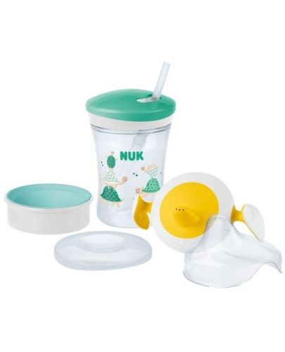 Сет чаши Nuk - Evolution Cups, All-in-one, неутрален - 1
