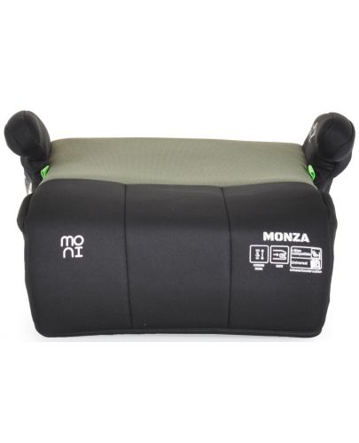 Седалка за кола Moni - Monza, IsoFix, i-Size, 125-150 cm, зелена - 3