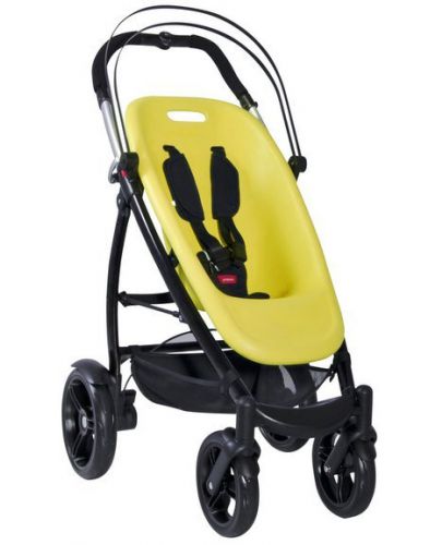 Седалка за детска количка Phil&Teds - Smart, жълта - 2