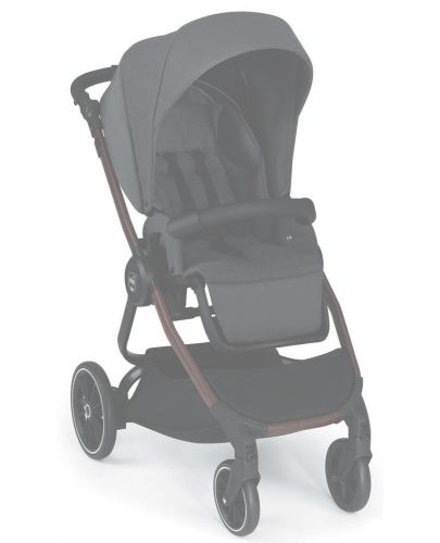 Сет за детска количка Cam - Joy Techno, без шаси, Сив - 5