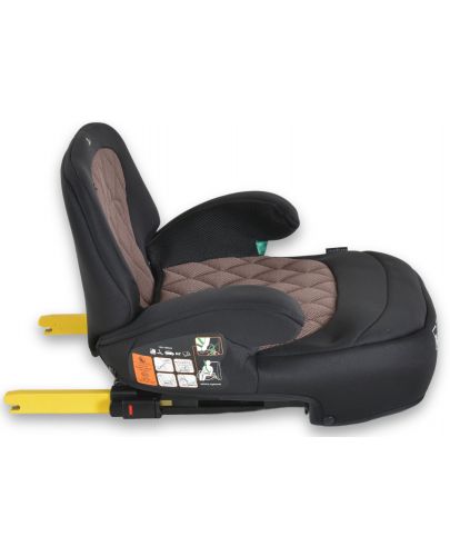 Седалка за кола Cangaroo -  Jax, i-Size, с IsoFix 125-150 cm, розова - 4