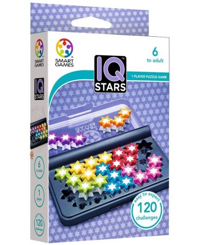 Детска логическа игра Smart Games Pocket IQ - IQ Звезди - 1
