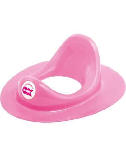 Седалка за тоалетна чиния OK Baby - Ерго, розова - 1