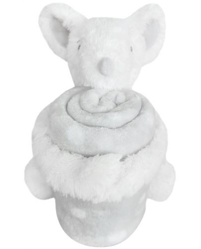 Сет играчка с одеяло Kikka Boo - Joyful Mice - 1