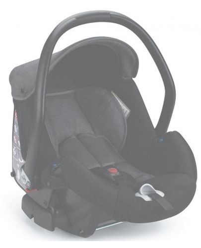 Сет за детска количка Cam - Joy Techno, без шаси, Сив - 6