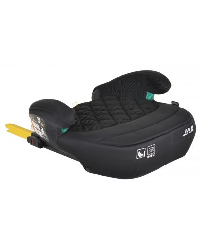 Седалка за кола Cangaroo - Jax, i-Size, с IsoFix, 125-150 cm, черна - 1