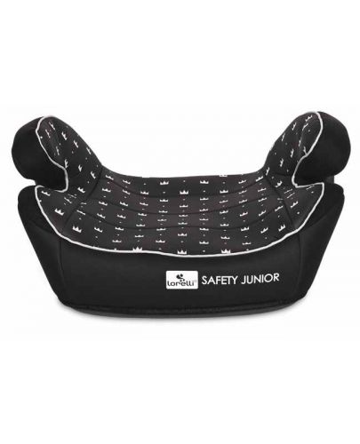 Седалка за кола Lorelli - Safety Junior Fix Anchorages, 15-36 kg, Black Crowns - 3