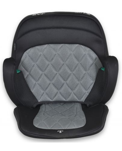 Седалка за кола Cangaroo -  Jax, i-Size, с IsoFix 125-150 cm, сива - 6