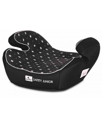 Седалка за кола Lorelli - Safety Junior Fix Anchorages, 15-36 kg, Black Crowns - 1