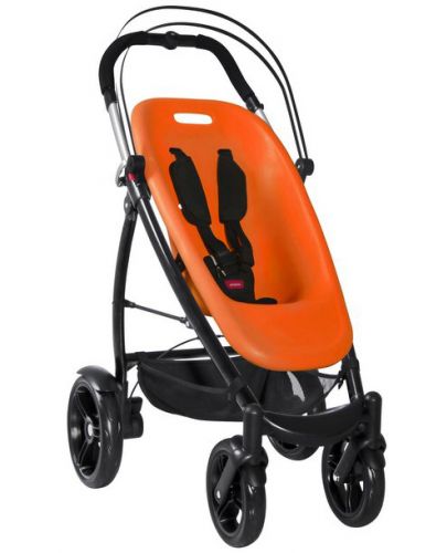 Седалка за детска количка Phil&Teds - Smart, оранжева - 2
