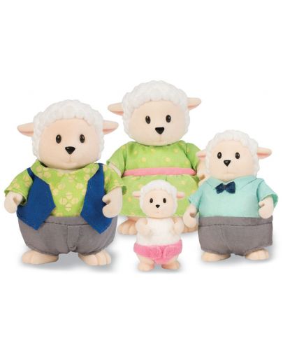 Комплект фигурки Battat Lil' Woodzeez - Семейство овчици - 1