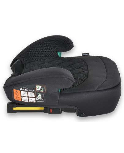 Седалка за кола Cangaroo - Jax, i-Size, с IsoFix, 125-150 cm, черна - 5