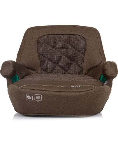 Седалка за кола Chipolino - Safy, IsoFix, i-Size, 125-150 cm, макадамия - 3