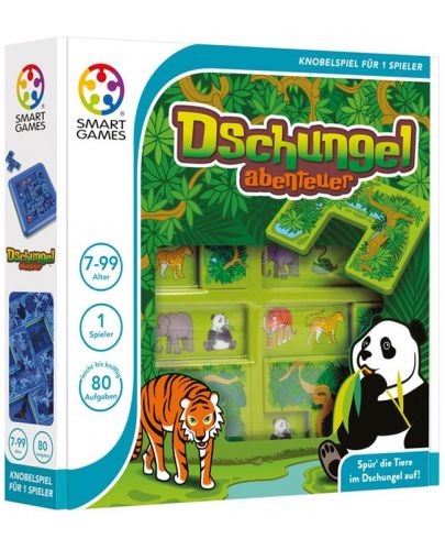 Детска логическа игра Smart Games Originals Kids Adults - Скрий и намери в джунглата - 1
