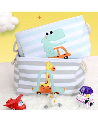 Сгъваема кутия за съхранение на играчки и дрехи Ginger Home - Жираф - 5