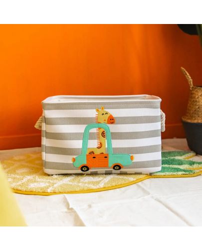 Сгъваема кутия за съхранение на играчки и дрехи Ginger Home - Жираф - 3