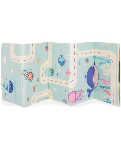 Сгъваемо термокилимче Moni Toys - Animals Fun, 180 x 120 x 1 cm - 4