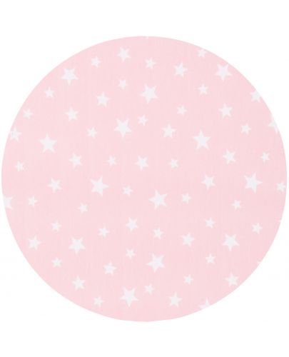 Сгъваем матрак Chipolino, 60 x 120 x 6 cm, розов със звезди - 8