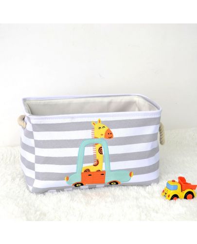 Сгъваема кутия за съхранение на играчки и дрехи Ginger Home - Жираф - 4