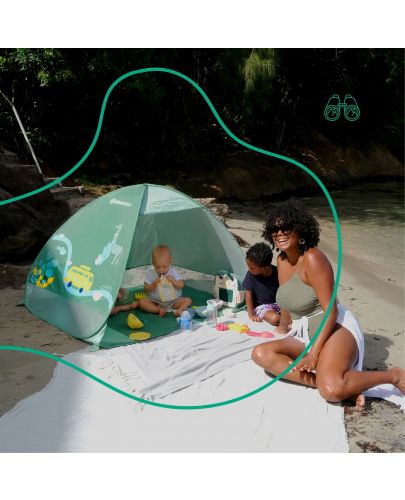 Сгъваема палатка за деца с UV-защита Babymoov - Safari - 5