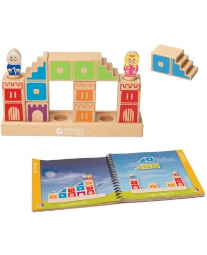 Детска логическа игра Smart Games Preschool Wood - Камелот - 3